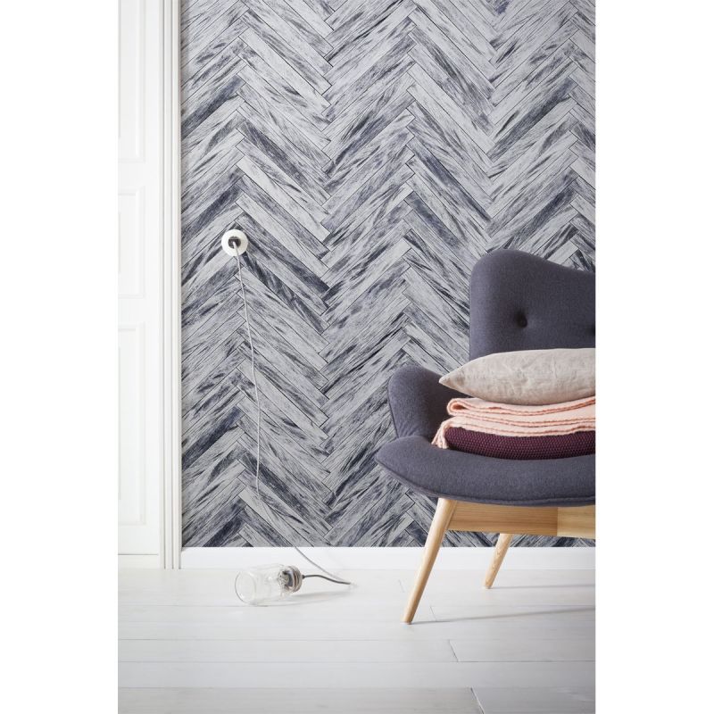 Komar  Vlies Fototapete Herringbone Pure Panel 100x250 cm