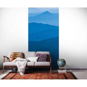 Komar Vlies Fototapete Blue Mountain Panel 100×250 cm Komar Vlies Fototapete Blue Mountain Panel 100×250 cm