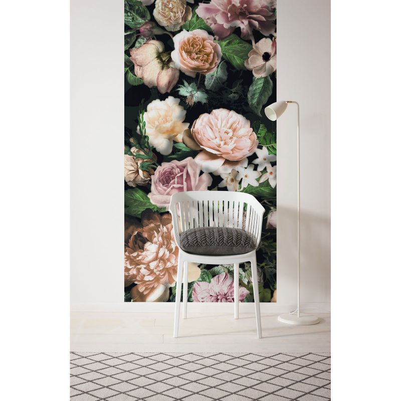 Komar  Vlies Fototapete Victoria Black Panel 100x250 cm