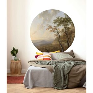 Komar Selbstklebende Vlies Fototapete rund Horizon Durchmesser 125 cm Komar Selbstklebende Vlies Fototapete rund Horizon Durchmesser 125 cm