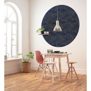 Komar Selbstklebende Vlies Fototapete rund Royal Blue Durchmesser 125 cm Komar Selbstklebende Vlies Fototapete rund Royal Blue Durchmesser 125 cm