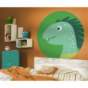 Komar Selbstklebende Vlies Fototapete rund Little Dino Velo Durchmesser 125 cm Komar Selbstklebende Vlies Fototapete rund Little Dino Velo Durchmesser 125 cm