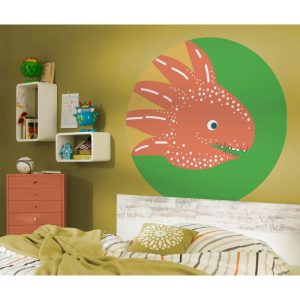 Komar Selbstklebende Vlies Fototapete rund Little Dino Proto Durchmesser 125 cm Komar Selbstklebende Vlies Fototapete rund Little Dino Proto Durchmesser 125 cm