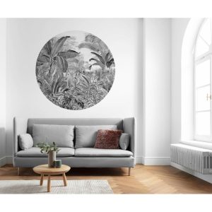 Komar Selbstklebende Vlies Fototapete rund Wild Woods Durchmesser 125 cm Komar Selbstklebende Vlies Fototapete rund Wild Woods Durchmesser 125 cm