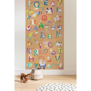 Komar Vlies Fototapete Animals A-Z Panel 100×250 cm Komar Vlies Fototapete Animals A-Z Panel 100×250 cm