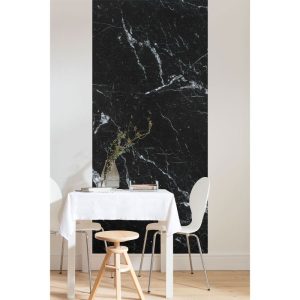Komar Vlies Fototapete Marble Nero 100×250 cm Komar Vlies Fototapete Marble Nero 100×250 cm