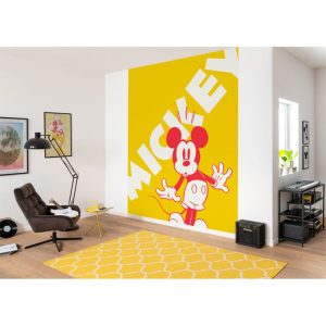 Komar Vlies Fototapete Mickey Contrast 200×250 cm Komar Vlies Fototapete Mickey Contrast 200×250 cm