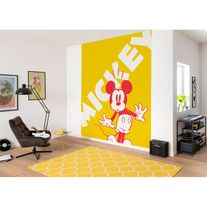 Komar  Vlies Fototapete Mickey Contrast 200x250 cm