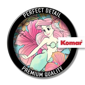 Komar Selbstklebende Vlies Fototapete rund Ariel Ocean Flowers Durchmesser 125 cm Komar Selbstklebende Vlies Fototapete rund Ariel Ocean Flowers Durchmesser 125 cm