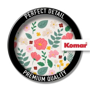 Komar  Selbstklebende Vlies Fototapete rund Mickey Head Wildflowers Durchmesser 125 cm