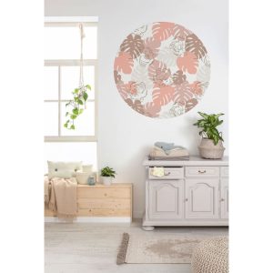 Komar Selbstklebende Vlies Fototapete rund Jungle Joy Durchmesser 125 cm Komar Selbstklebende Vlies Fototapete rund Jungle Joy Durchmesser 125 cm