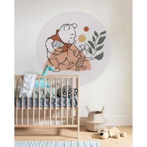 Komar Selbstklebende Vlies Fototapete rund Winnie the Pooh Soulmate Durchmesser 125 cm Komar Selbstklebende Vlies Fototapete rund Winnie the Pooh Soulmate Durchmesser 125 cm
