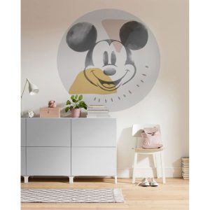 Komar Selbstklebende Vlies Fototapete rund Mickey Abstract Durchmesser 125 cm Komar Selbstklebende Vlies Fototapete rund Mickey Abstract Durchmesser 125 cm