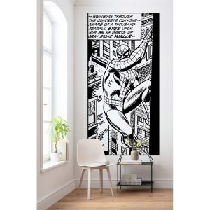 Komar Vlies Fototapete Spider-Man Classic Climb 100×200 cm Komar Vlies Fototapete Spider-Man Classic Climb 100×200 cm