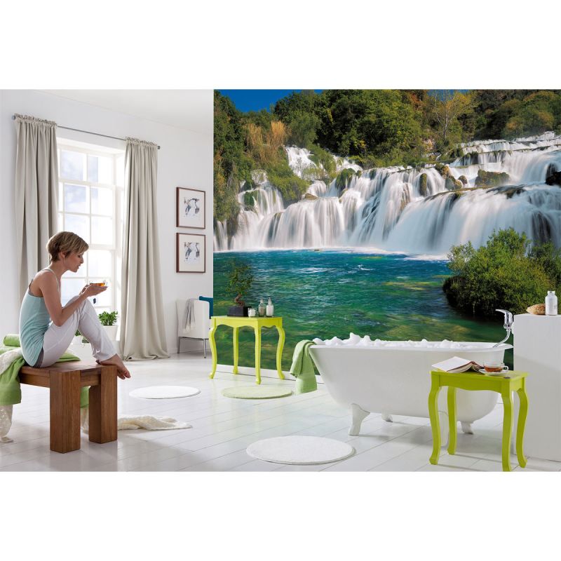 Komar  Papier Fototapete Krka Falls 368x254 cm