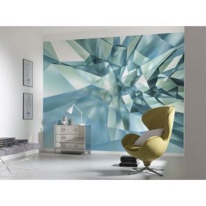 Komar Papier Fototapete 3D Crystal Cave 368×254 cm Komar Papier Fototapete 3D Crystal Cave 368×254 cm