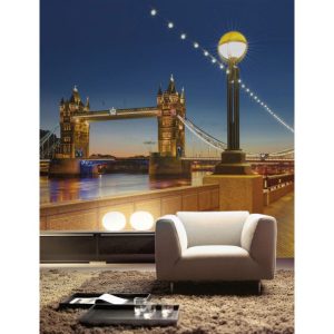 Komar Papier Fototapete Tower Bridge 368×254 cm Komar Papier Fototapete Tower Bridge 368×254 cm