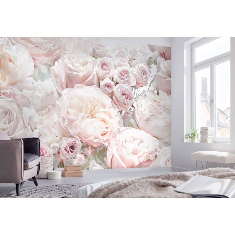 Komar  Papier Fototapete Spring Roses 368x254 cm