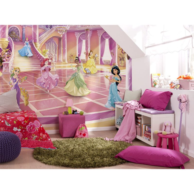 Komar  Papier Fototapete Princess Glitzerparty 368x254 cm