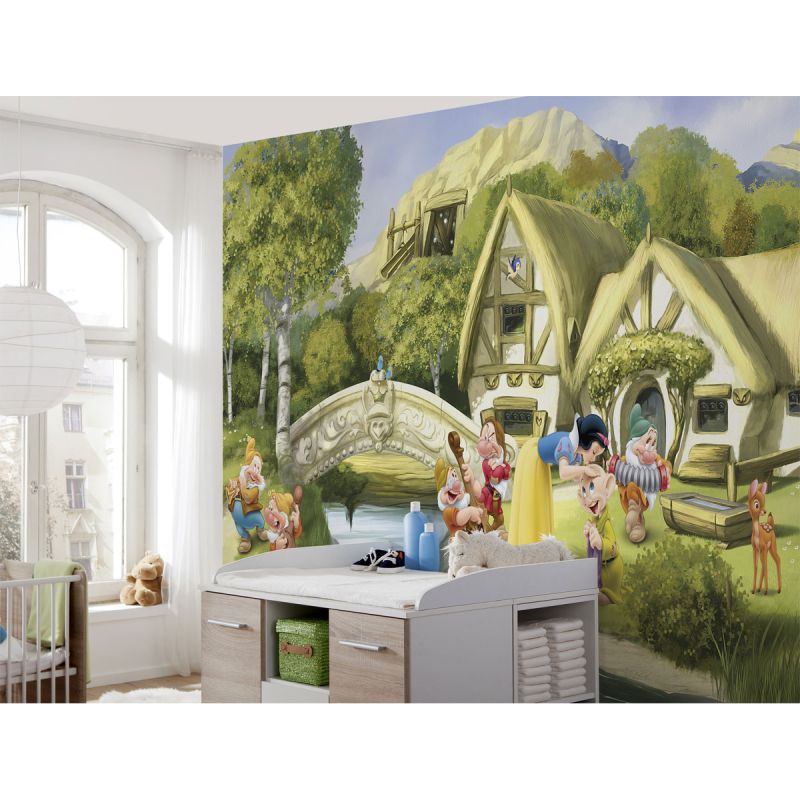 Komar  Papier Fototapete Snow White 368x254 cm