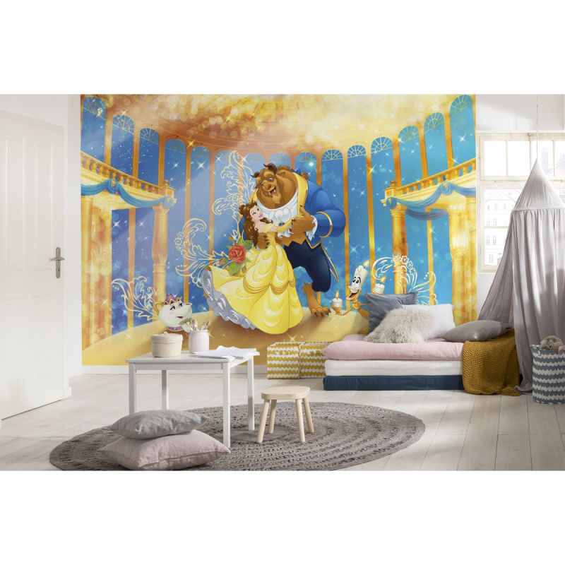 Komar  Papier Fototapete Die Schöne und das Biest 368x254 cm