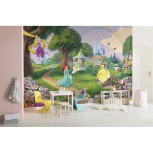 Komar Papier Fototapete Disney Princess Rainbow 368×254 cm Komar Papier Fototapete Disney Princess Rainbow 368×254 cm
