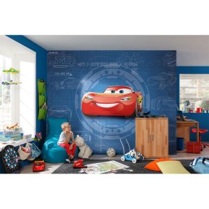 Komar Papier Fototapete Cars3 Blueprint 368×254 cm Komar Papier Fototapete Cars3 Blueprint 368×254 cm