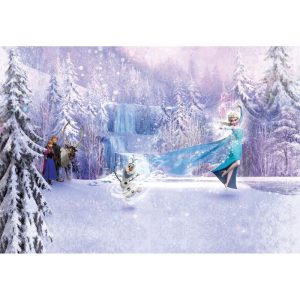 Komar Papier Fototapete Frozen Forest 368×254 cm Komar Papier Fototapete Frozen Forest 368×254 cm
