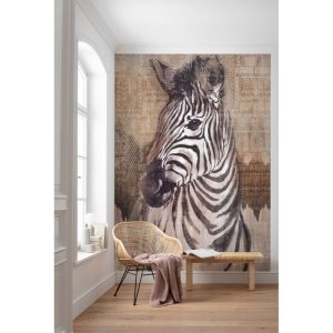 Komar Vlies Fototapete Zebra 200×250 cm Komar Vlies Fototapete Zebra 200×250 cm