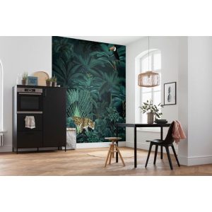 Komar Vlies Fototapete Jungle Night 200×250 cm Komar Vlies Fototapete Jungle Night 200×250 cm