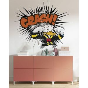 Komar Selbstklebende Vlies Wandtattoo Donald crash XXL 127×160 cm Komar Selbstklebende Vlies Wandtattoo Donald crash XXL 127×160 cm