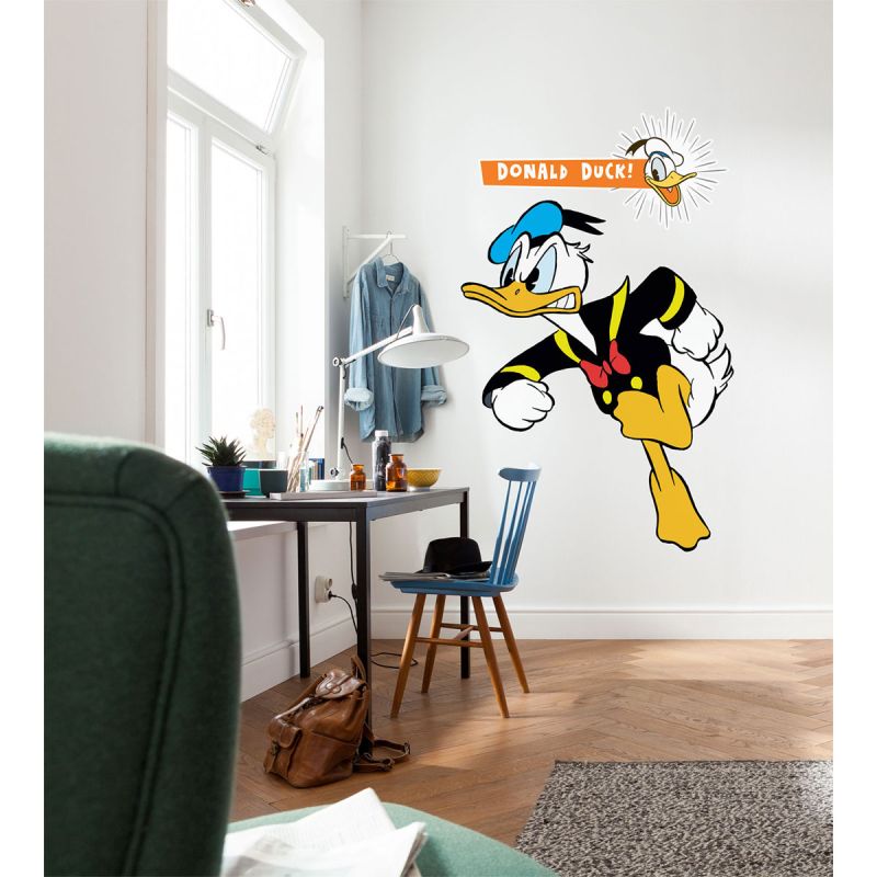 Komar  Selbstklebende Vlies Wandtattoo Donald angry XXL 127x200 cm
