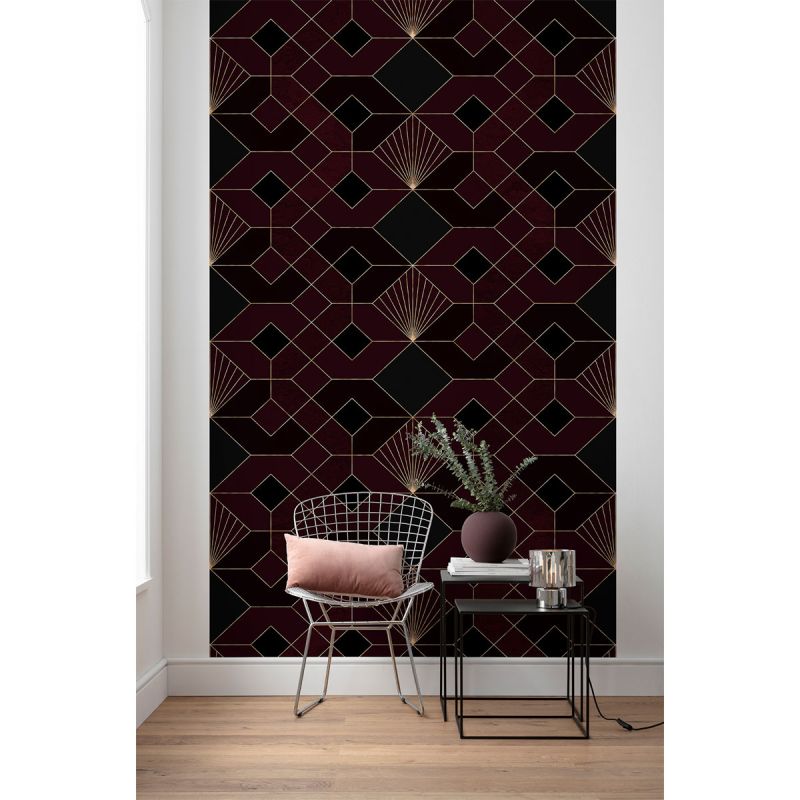 Komar  Vlies Fototapete Coquilles Rouges 150x280 cm