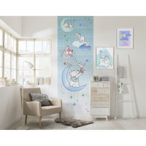 Komar Vlies Fototapete Winnie the Pooh Piglet and Stars 100×280 cm Komar Vlies Fototapete Winnie the Pooh Piglet and Stars 100×280 cm