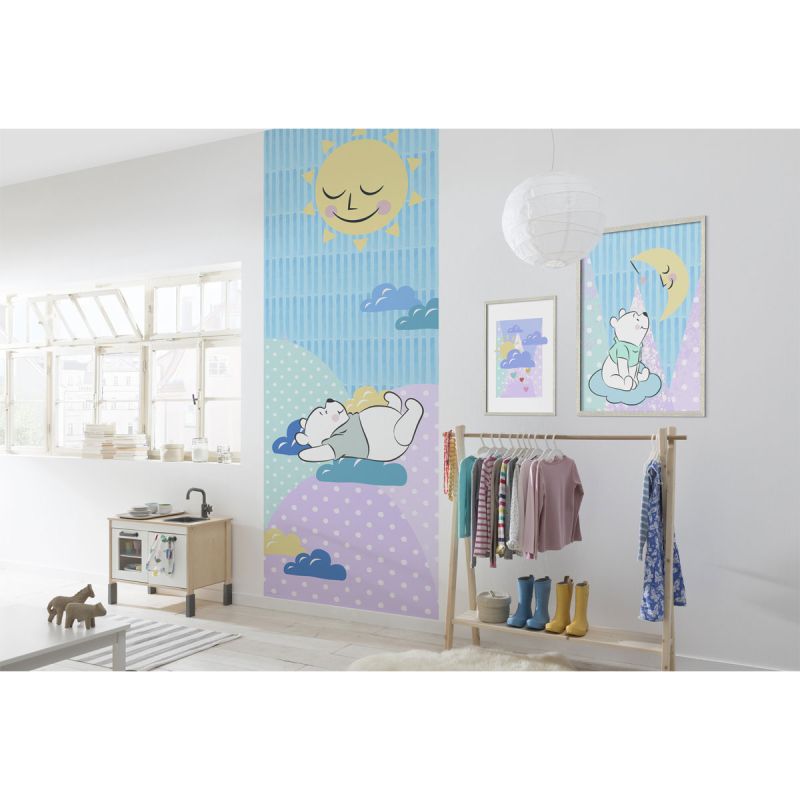 Komar  Vlies Fototapete Winnie the Pooh Take a Nap 100x280 cm