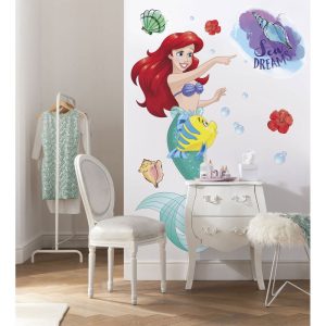 Komar Selbstklebende Vlies Wandtattoo Ariel XXL 127×200 cm Komar Selbstklebende Vlies Wandtattoo Ariel XXL 127×200 cm