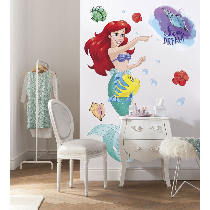 Komar  Selbstklebende Vlies Wandtattoo Ariel XXL 127x200 cm