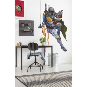 Komar Selbstklebende Vlies Wandtattoo Star Wars XXL Boba Fett 127×200 cm Komar Selbstklebende Vlies Wandtattoo Star Wars XXL Boba Fett 127×200 cm