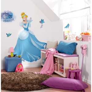 Komar Selbstklebende Vlies Wandtattoo Cinderella XXL 127×200 cm Komar Selbstklebende Vlies Wandtattoo Cinderella XXL 127×200 cm