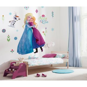 Komar Selbstklebende Vlies Wandtattoo Frozen Nordic Summer XXL 127×200 cm Komar Selbstklebende Vlies Wandtattoo Frozen Nordic Summer XXL 127×200 cm