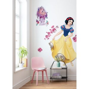 Komar Selbstklebende Vlies Wandtattoo Snowwhite XXL 127×200 cm Komar Selbstklebende Vlies Wandtattoo Snowwhite XXL 127×200 cm