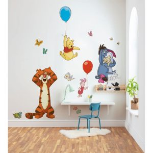 Komar Selbstklebende Vlies Wandtattoo Winnie the Pooh and Friends XXL 127×200 cm Komar Selbstklebende Vlies Wandtattoo Winnie the Pooh and Friends XXL 127×200 cm