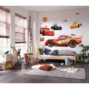 Komar Selbstklebende Vlies Wandtattoo Cars XXL 127×200 cm Komar Selbstklebende Vlies Wandtattoo Cars XXL 127×200 cm