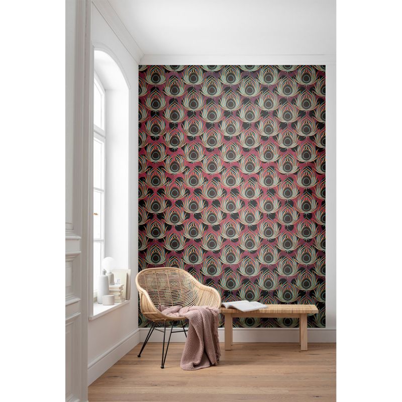 Komar  Vlies Fototapete Paon Rouge 200x280 cm