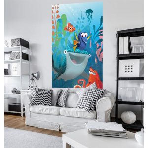 Komar Vlies Fototapete Finding Dory Aquarell 150×250 cm Komar Vlies Fototapete Finding Dory Aquarell 150×250 cm