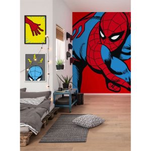 Komar Vlies Fototapete Marvel PowerUp Spider-Man Watchout 200×250 cm Komar Vlies Fototapete Marvel PowerUp Spider-Man Watchout 200×250 cm