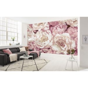 Komar Vlies Fototapete Peonies 368×248 cm Komar Vlies Fototapete Peonies 368×248 cm