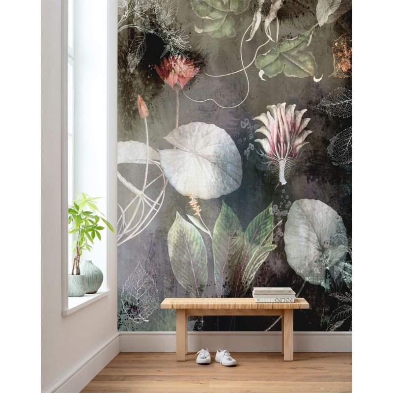 Komar  Vlies Fototapete Night Flowers 200x280 cm