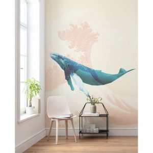 Komar Vlies Fototapete Whale Voyage 200×280 cm Komar Vlies Fototapete Whale Voyage 200×280 cm