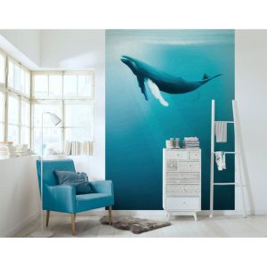 Komar Vlies Fototapete Artsy Humpback Whale 200×280 cm Komar Vlies Fototapete Artsy Humpback Whale 200×280 cm
